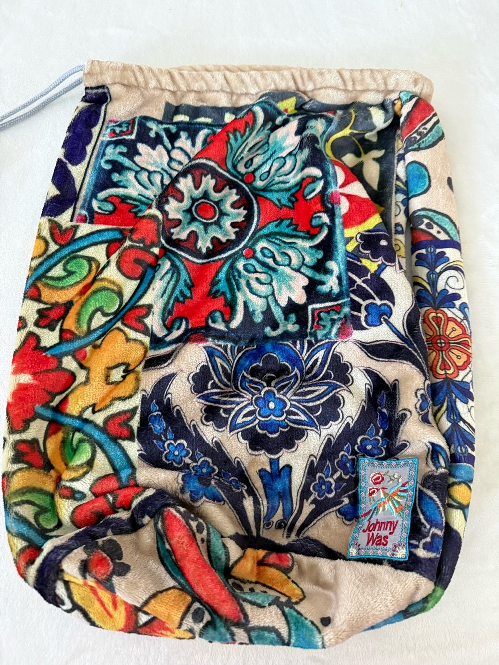 Johnny Was Bag Drawstring Closure - Picture 4 of 5